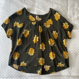 Madewell floral top